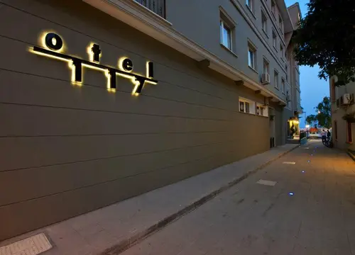 Otel 117 Sinop merkez dış cephe görünümü