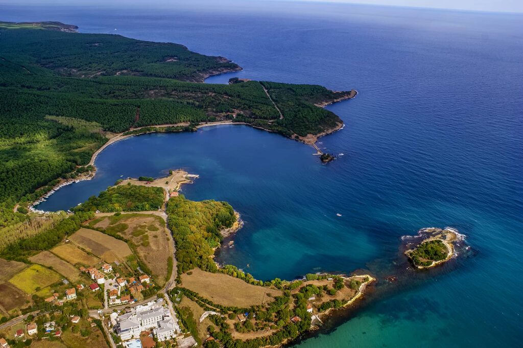 Sinop gezilecek yerler Hamsilos Koyu manzarası